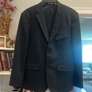 Banana Republic Navy Herringbone Jacket